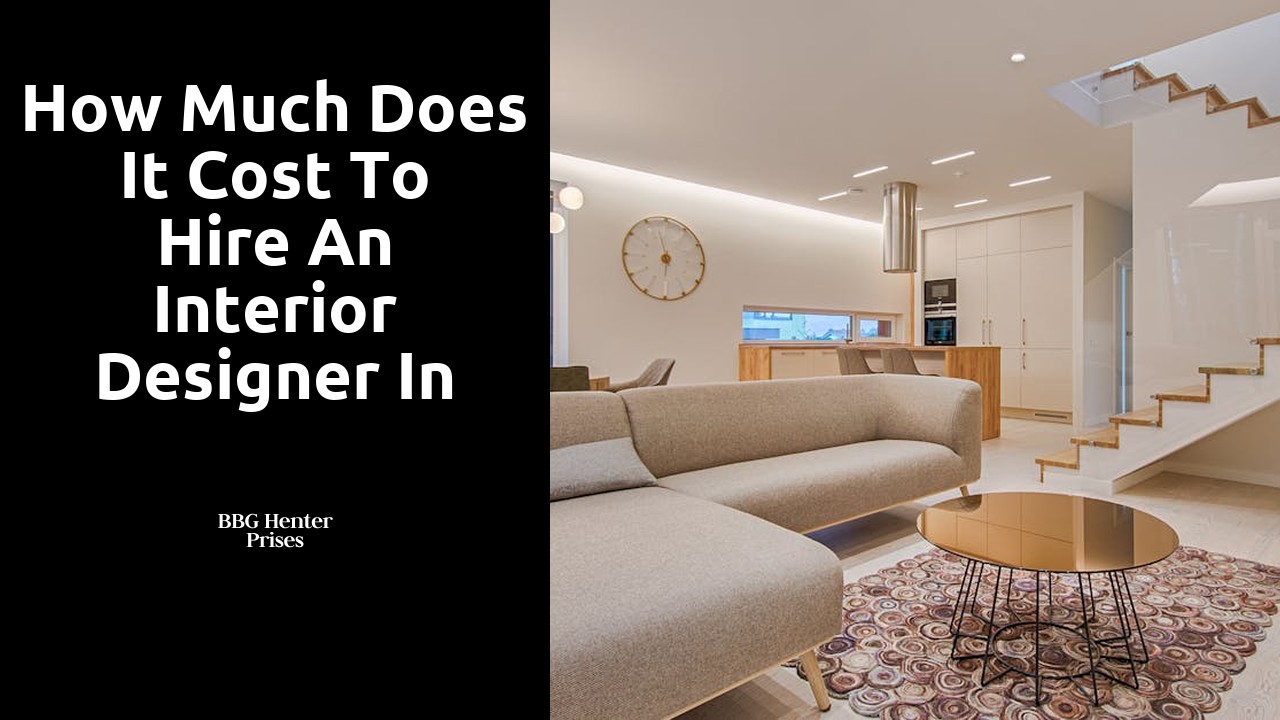 How much does it cost to hire an interior designer in Ontario?